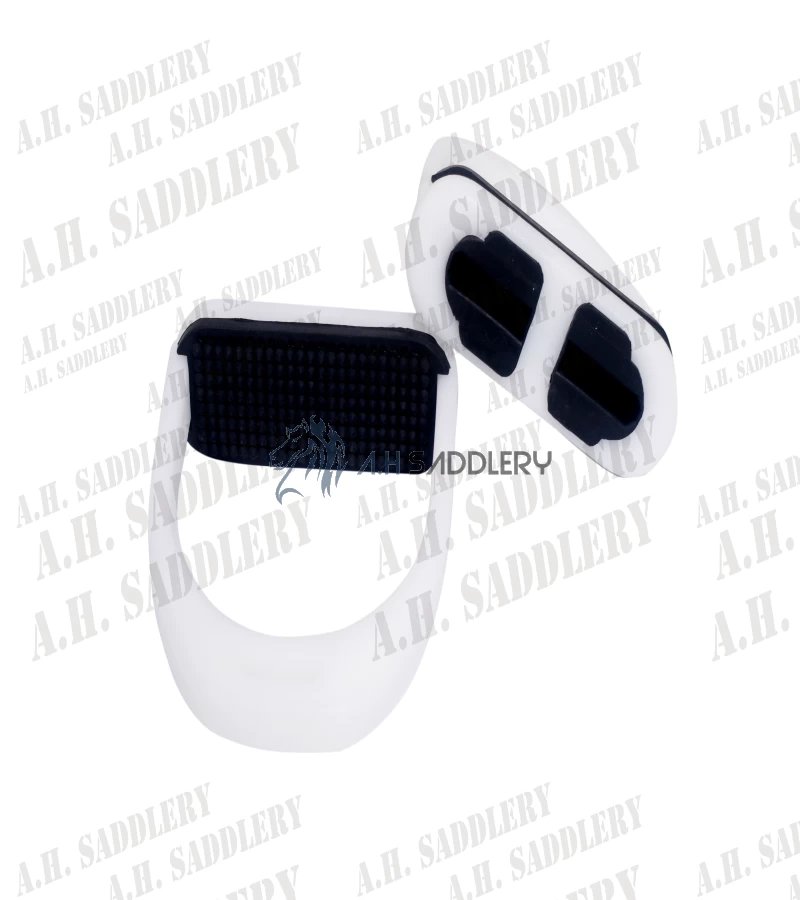 Premium Plastic Horse Stirrups with Black Treads – Style, Safety, and Performance