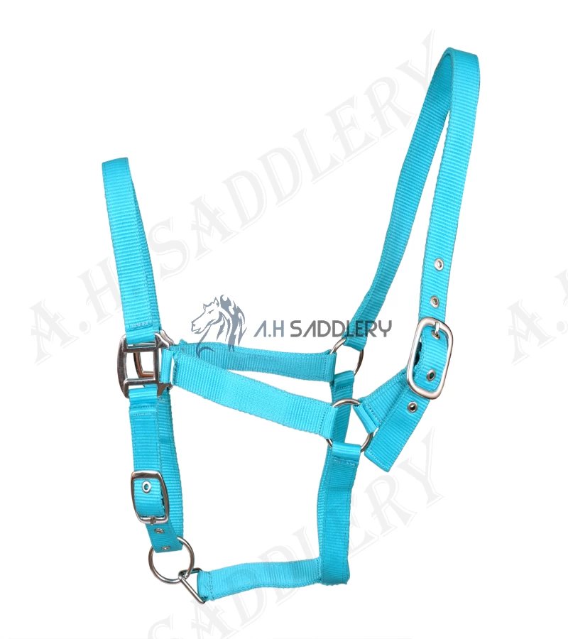 Premium Nylon Horse Halters for Training and Showmanship | Adjustable and Durable